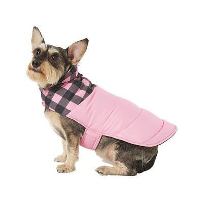 FRISCO Mediumweight Colorblock Insulated Dog & Cat Puffer Coat