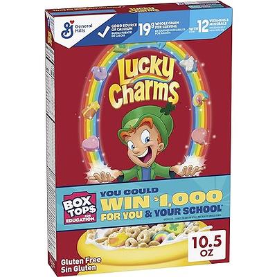 Fruity Lucky Charms Breakfast Cereal with Marshmallows, 10.9 oz