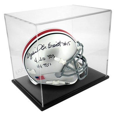 Arizona Cardinals Brown Framed Wall-Mountable Mini Helmet Display Case