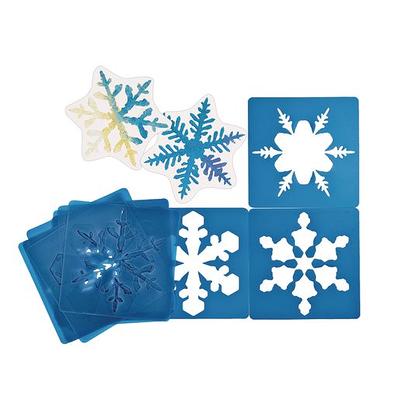 Snowflake Stencils | Pack of Three Snowflake Reusable Stencil