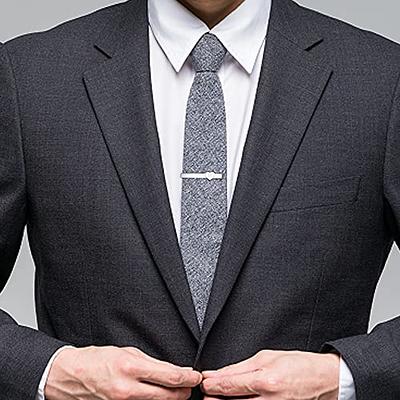 Tie Clip for Men Formal Tie Bar for Shirt Accessories Husband Dad