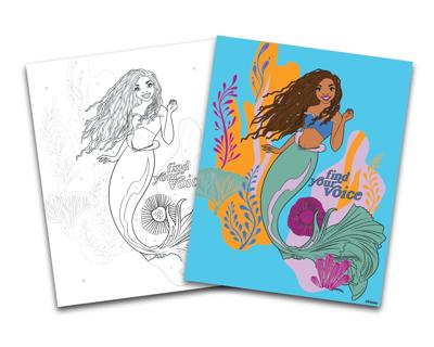 Cra-Z-Art Disney Little Mermaid Color by Number, Coloring Set, Beginner,  Unisex Ages 4 and up - Yahoo Shopping