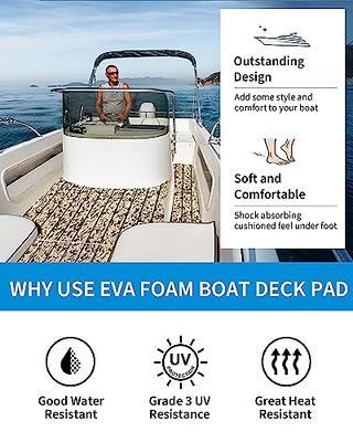 OCEANBROAD 3M Self-Adhesive EVA Foam Boat Flooring 96'' x 2.4