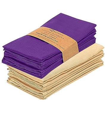 Ruvanti Cloth Napkins Set of 12, 18x18 Inches Napkins Cloth Washable, Soft,  Durable, Absorbent, Cotton Blend. Table Dinner Napkins Cloth for Hotel,  Lunch, Restaurant, Wedding Event, Parties - Blue - Yahoo Shopping