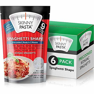 Apexy Organic Shirataki Konjac Noodle 8 Pouches Total 53.6oz. Healthy Diet,  Low Calorie, Low-Carb Gluten Free, Vegan, Keto and Paleo-Friendly.