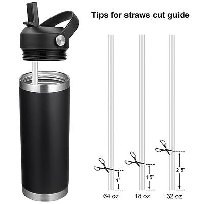 Aoitoque Straw Lid for Yeti Rambler 18 26 36 64 oz, Lids with