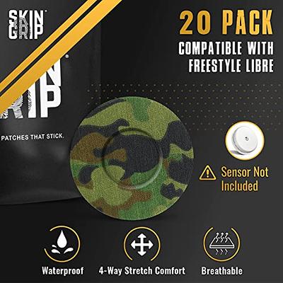 Skin Grip Adhesive Patches for Freestyle Libre 2 – Waterproof & Sweatproof  for 10-14 Days, Pre-Cut Adhesive Tape, Continuous Glucose Monitor Sensor  Cover – 20 Pack, Camo - Yahoo Shopping