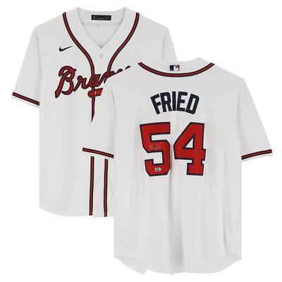 Max Fried Men's Atlanta Braves Alternate Jersey - Black Golden Replica