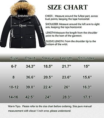  GGleaf Women's Warm Puffer Jacket Parka Winter Coats