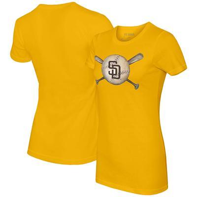 Lids Seattle Mariners Tiny Turnip Youth Baseball Cross Bats 3/4-Sleeve  Raglan T-Shirt - White/Navy