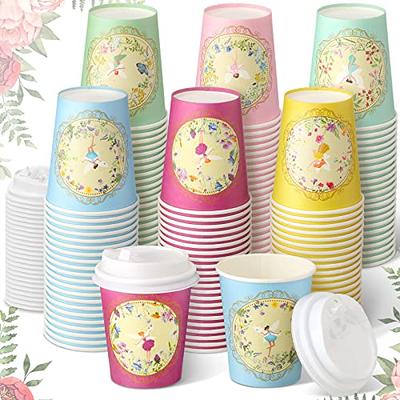 Top Quality 48pcs Christmas Disposable Paper Cups 9oz