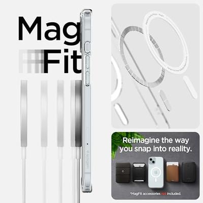 Spigen Magnetic Ultra Hybrid MagFit Designed for iPhone 15 Pro Max Case,  [Anti-Yellowing] [Military-Grade Protection] Compatible with MagSafe (2023)  