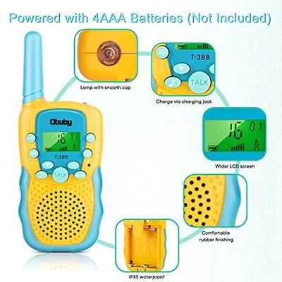 Obuby Toys for 3-12 Year Old Boys， Walkie Talkies for Kids 22 Channels 2 Way