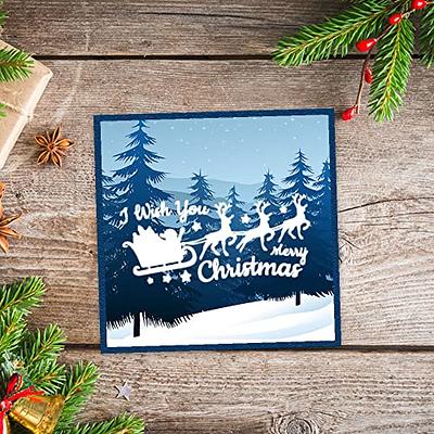 Kwan Crafts Merry Christmas Santa Clear Stamps for Card Making Decoration  and DIY Scrapbooking in 2023