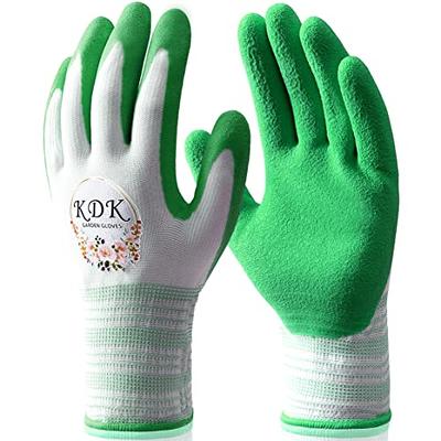 Utility Work Gloves Women, Flexible Breathable Yard Work Gloves