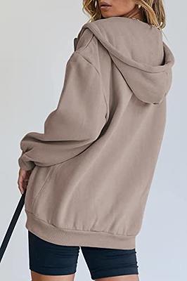  LUGOGNE Womens Fall Fashion 2023, Women's Zip Up Hoodies Teen  Girls Oversized Sweatshirt Y2K Clothing Cute Fall Casual Drawstring Jacket  with Pockets Sudaderas de Mujer : ביגוד, נעליים ותכשיטים