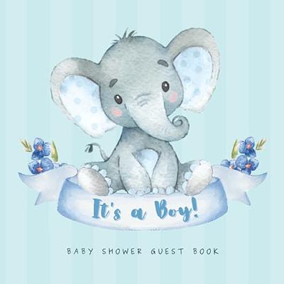 Welcome Little One! Baby Shower Guest book: Adorable Baby Boy