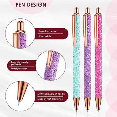 2 Pcs Glitter Weeding Pen Fine Point Pin Pen Weeding Tool for