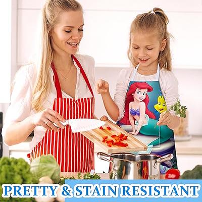 Aprons for Kids, Kids Art Apron Girls Boys Painting Apron with Pockets  Adjustable for Cooking Baking Gardening School Kitchen 