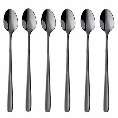 Stainless Steel Coffee Stirrers Reusable Cocktail Stirrer Drink Stirrer  Iced Tea Stirrers Stir Spoons Iced Tea Coffee Spoons