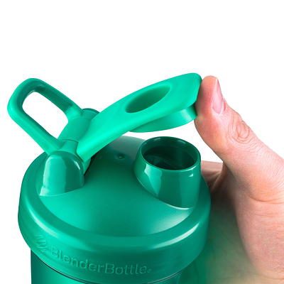 Blender Bottle Mantra 20 oz. Glass Shaker Mixer Cup with Loop Top