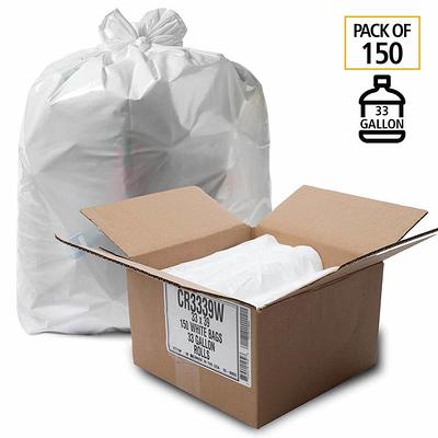 33 Gal. Drawstring Trash Bags (150-Count)