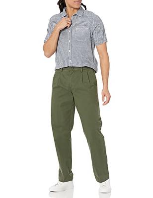 Essentials Men's Classic-Fit Wrinkle-Resistant Pleated