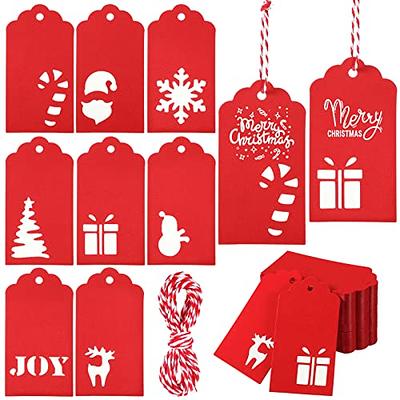 1000-Pack Kraft Paper Gift Tags with Jute Twine String, Blank