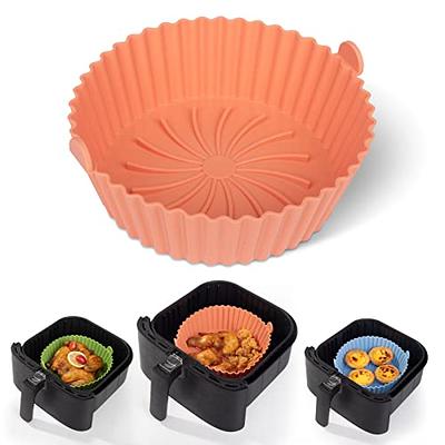 NCYOEW Air Fryer Liners for Dual Basket Air Fryer,Non-Stick Air