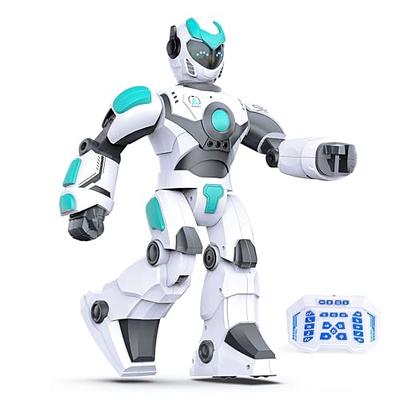 Lexibook - Powerman Jr. Smart Interactive Toy Robot that Reads in the Mind  Toy for Kids Dancing Plays Music Animal Quiz STEM Programmable Remote  Control Boy Robot Junior Green/Blue - ROB20EN 