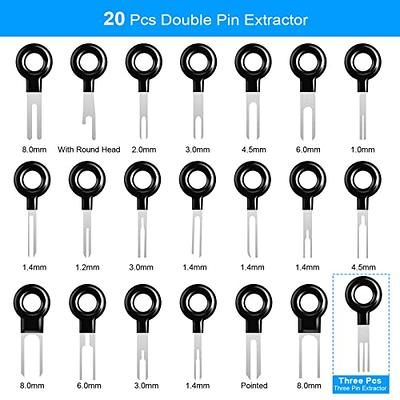 MWBFPAFC Terminal Extractor Removal Tool Kit, 109 Pcs Terminal Ejector Kit  for Car Auto Household Devices, Wire Connector Pin Release Extractor Tool  with a Protective Bag - Yahoo Shopping