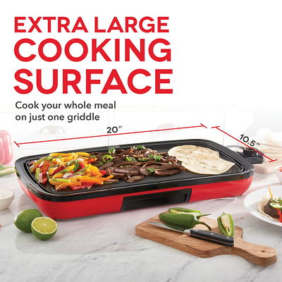 Dash Everyday Non-stick Electric Griddle-Red - Yahoo Shopping