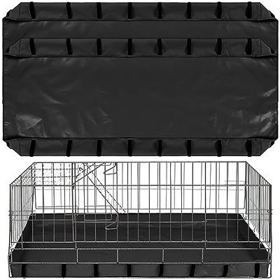 CHEGRON Guinea Pig Cages Expandable 4x2 C&C Cage Habitats for 2 Small Animal House Pet Puppy Playpen Indoor Rabbit Hedgehog Cage 12 Panels Metal