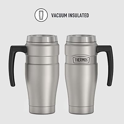 Thermos Stainless King Vacuum-Insulated Beverage Bottle, 40 Ounce, Matte Steel