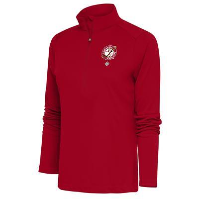 Louisville Black Caps Antigua Victory Pullover Hoodie - Heather Gray