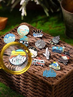 20 Pieces Outdoors Pins Outdoor Pins Set Pins Set for Backpacks Aesthetic  Pins Set Nature Button Pins Vintage Lapel Pins Camping Pins Cute Brooch Pin  Badges (Cute Style) - Yahoo Shopping