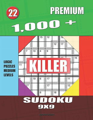 1,000 + Sea jigsaw killer sudoku 8x8: Logic puzzles extreme levels  (Paperback)