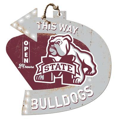 Fresno State Bulldogs Arrow Sign