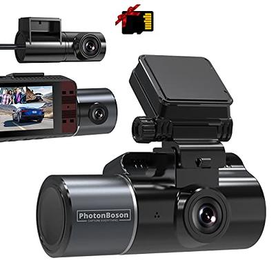 Penemay Dual Dash Cam Front and Rear Camera 1080p Front Camera, Dash Camera  for Cars Waterproof Rear camera, Car Camera Included 32GB SD Card