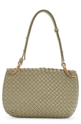 Bottega Veneta Medium Sardine Top Handle Bag in Travertine & Muse