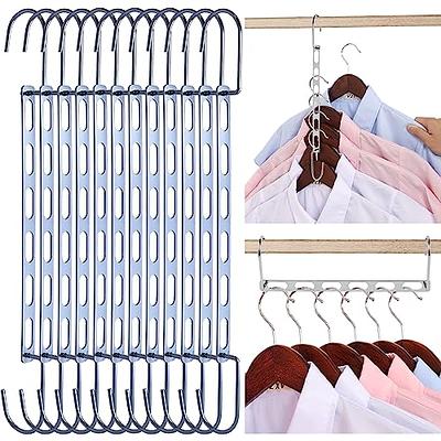 3 Pack Pants-Hangers-Space-Saving,6 Tier-Closet-Organizers-and-Storage  Skirt Hangers with Clips,Clothes- Jeans Scarf Hangers,College-Dorm-Room-Essentials  Décor, Stainless Steel - Yahoo Shopping