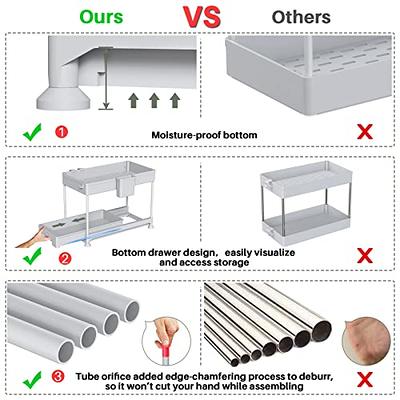  Iirios Under Sink Organizer and Storage, Height