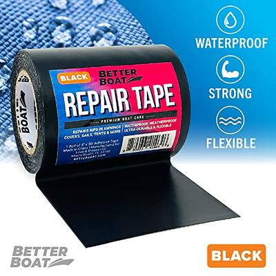 Tent Repair Tape | Carpet Patch Kit, Awning Repair Tarpaulin Tape | 3 X  16.4 Ft