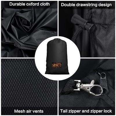 Leaf Vacuum Blower Bag Oxford Fabric Zippered Leaf Collection Bag