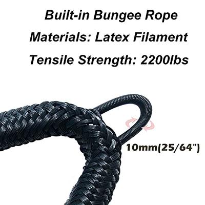 7FT Bungee Boat Dock Line,Mooring Rope,Stretchable Docking String for  Pontoon, Jet Ski, SeaDoo, WaveRunner, Kayak, Boat Accessories with  Stainless Steel Clip,7FT-10FT, Black,1 Pack - Yahoo Shopping