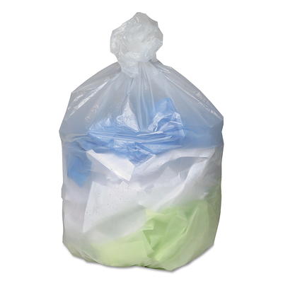 Berry Global Ultra Plus 45 Gallon Industrial Trash Bag, 40 x 48, High  Density, 12 mic, Natural, 25