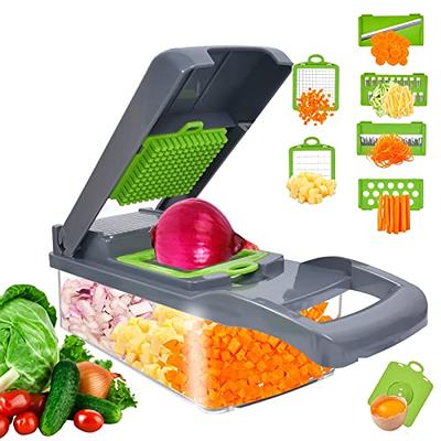 Orblue All-In-One Onion Holder - Onion Slicer and Chopper with