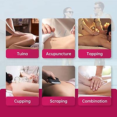 TENS Unit Muscle Stimulator, EMS Massager Machine for Shoulder, Neck,  Sciatica and Back Pain Relief, Electronic Pulse Massage Physical Therapy,  Silver