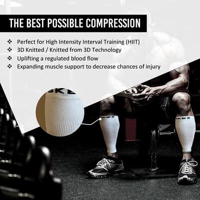 Doctor Developed Calf Compression Sleeve Men and Women - Leg Compression  Sleeve for Leg Pain Relief, Muscle Recovery, Shin Splint, and Varicose  Veins