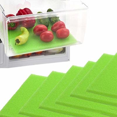 AKINLY 9 Pack Refrigerator Mats,Washable Fridge Mats Liners